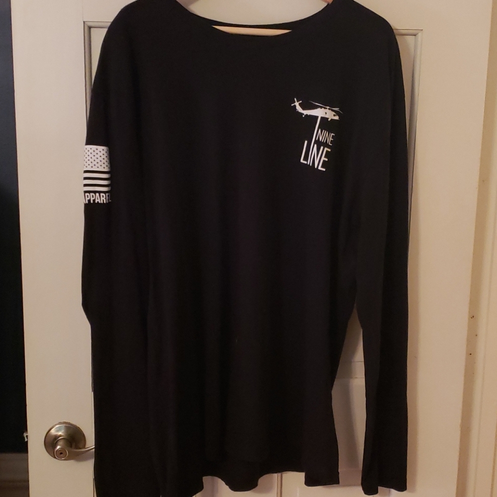 Men's Nine Line Long Sleeve T